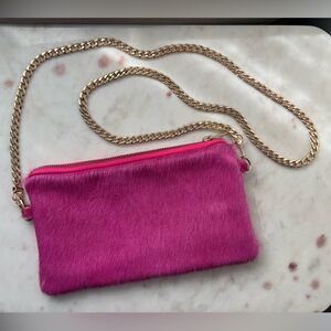 Hyde Crossbody in Hot Pink